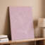 Reproduction d'art numérique sur toile rose pastel rose qui crée une toile de fond minimaliste-819414816