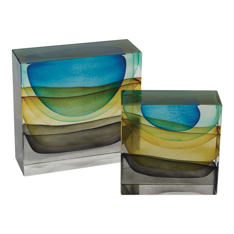 Crown Block, Storm, 6" H x 6" W x 2.5" D
