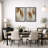 Vertical Earth Tone Abstract Artwork, Living Room Pictures, Framed Canvas Giclee Print Wall Art-27501116-27501088