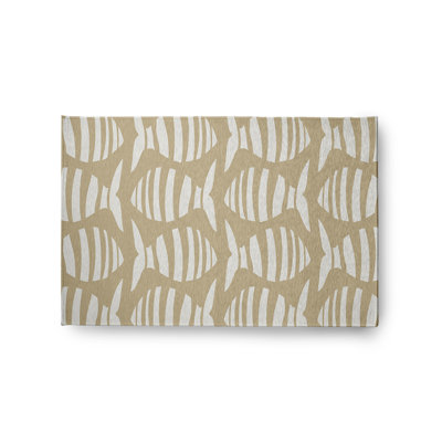 Tapis intérieur / extérieur taupe Marenisco