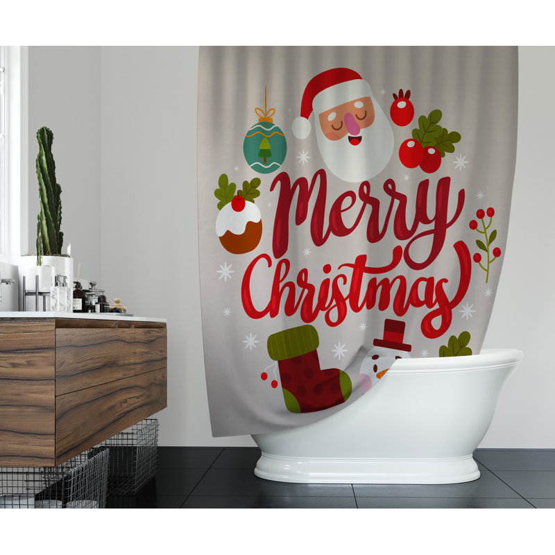 Berthelot Shower Curtain, 90" H x 70" W