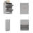 8 Pair Shoe Storage Cabinet