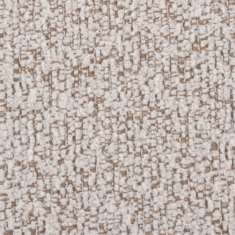 Ottoman Set In Light Brown Fabric