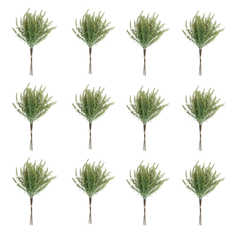 Faux Astilbe Stem, Green
