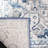 Aurich Light Gray/Blue Oriental Rug-1053745595