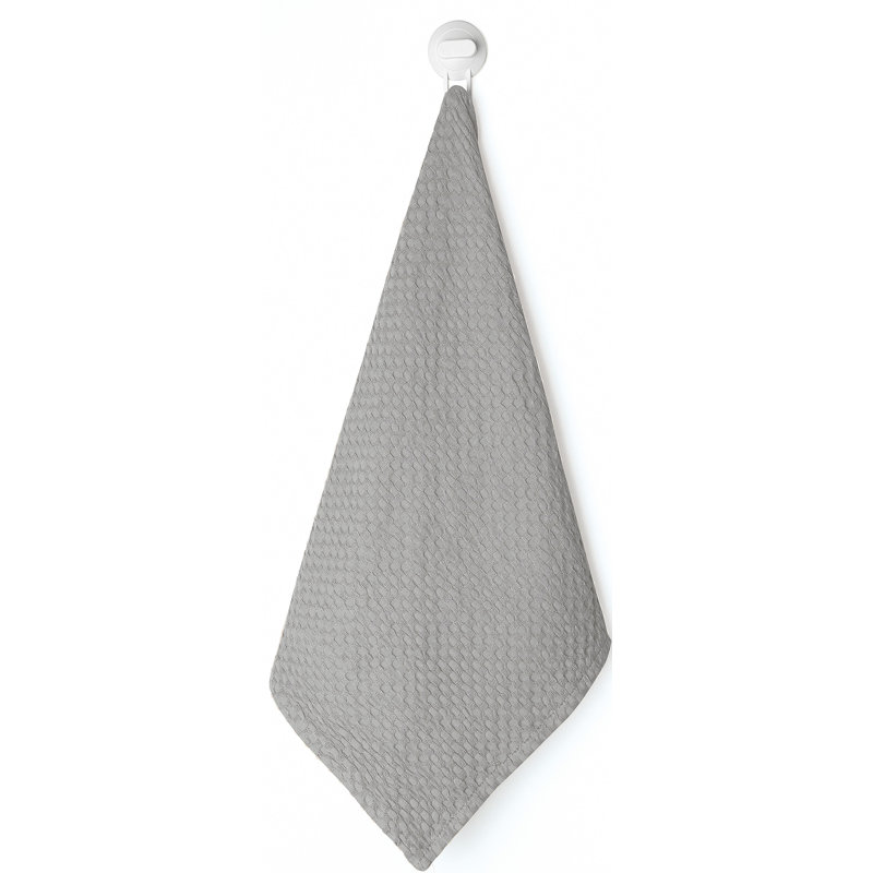 Wild Waffle Waffle Towel, Anthracite, Bath Towel 1-Pack