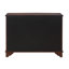 Console de 40 po avec tablette de rangement, table de hall d'entrée rétro avec tablette de rangement réglable, table de canapé pour le couloir, entrée, salon, vestibule, espresso clair-495257031