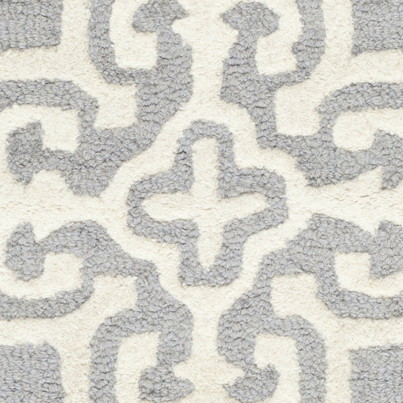 Knott Wool Hand Woven Area Rug, Rectangle 122 x 183 cm