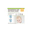 Drap-housse pour lit de bébé compact, housse de matelas pour bébé en microfibre blanche, 39 x 27 x 5 pouces