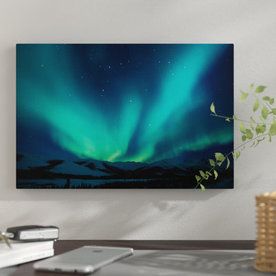 " Aurora Borealis Above The Endicott Mountains, Brooks Range, Alaska, USA " by Hugh Rose