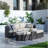 Darsh 88.98'' Long Chaise Lounge Set with Cushions and Table-91027738