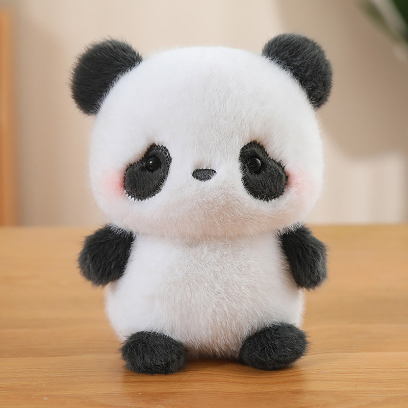 Poupées pleines Peluches douces et réalistes Pandas