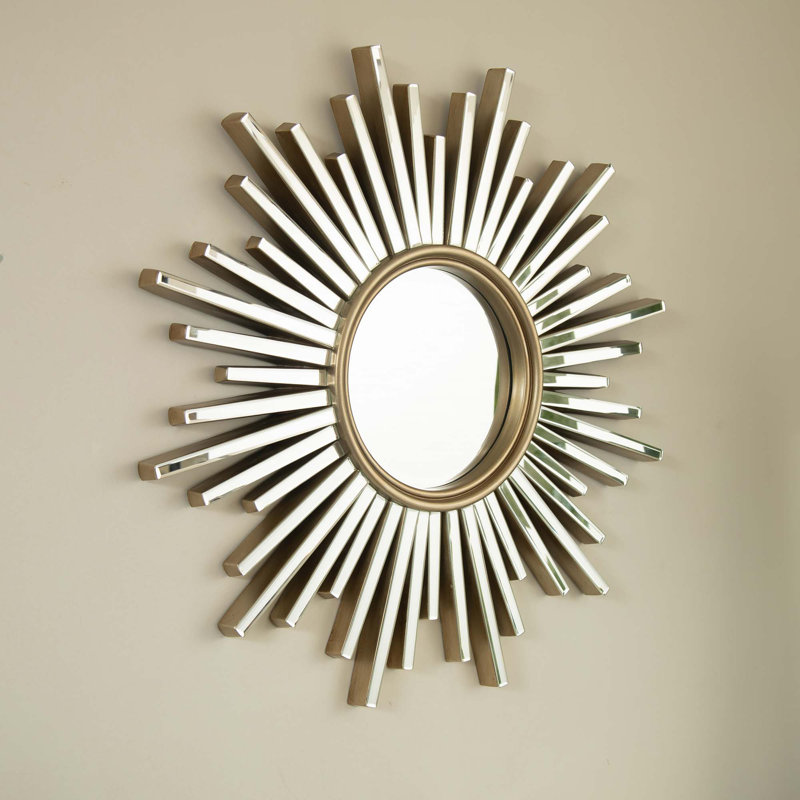 Sunburst-shaped Art Decorative Mirror