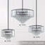 Lustre moderne en cristal à 4 niveaux-957606510-957606508