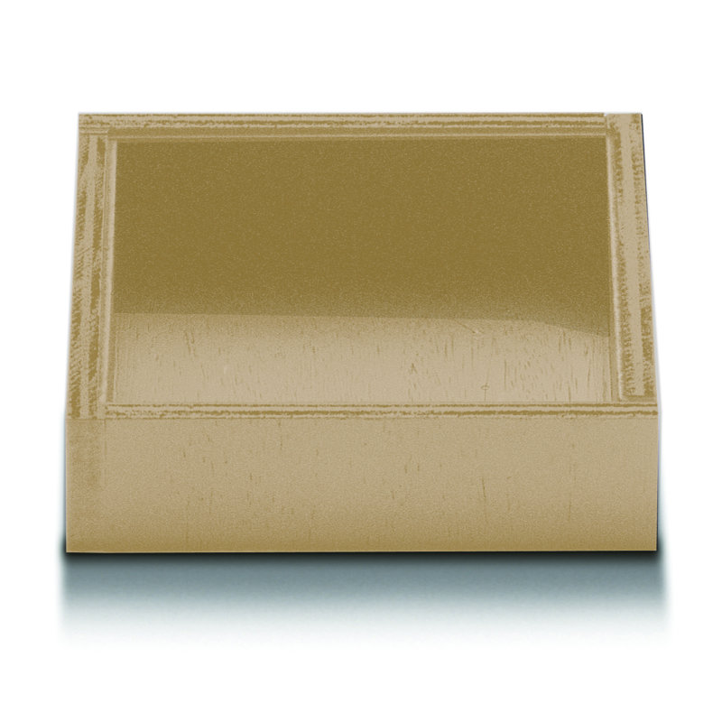 Sushic Wood Decorative Tray, 6" H x 6" W x 1.8" D, Oak