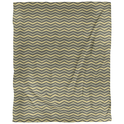 Housse de couette simple Rhonda Cheval Wavy Chevrons