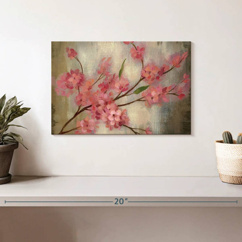 Harnek Cherry Blossom I, 8" H x 12" W
