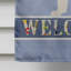 Polyester 2 côtés 40 x 28 po welcome drapeau maison-73943269