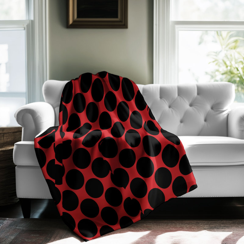 Onyx Spots - 1 pièce Sherpa Premium Couverture 0160, L 50 po x L 60 po
