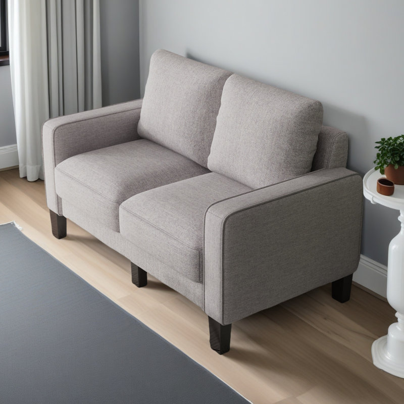 Causeuse Modern Living Furniture, Gris clair
