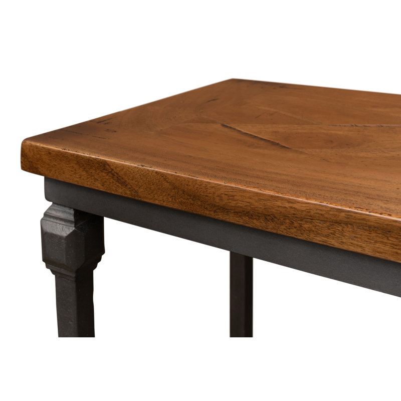 Maymie 60'' W Solid Wood Console Table