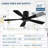60-Inch Ceiling Fan Without Light