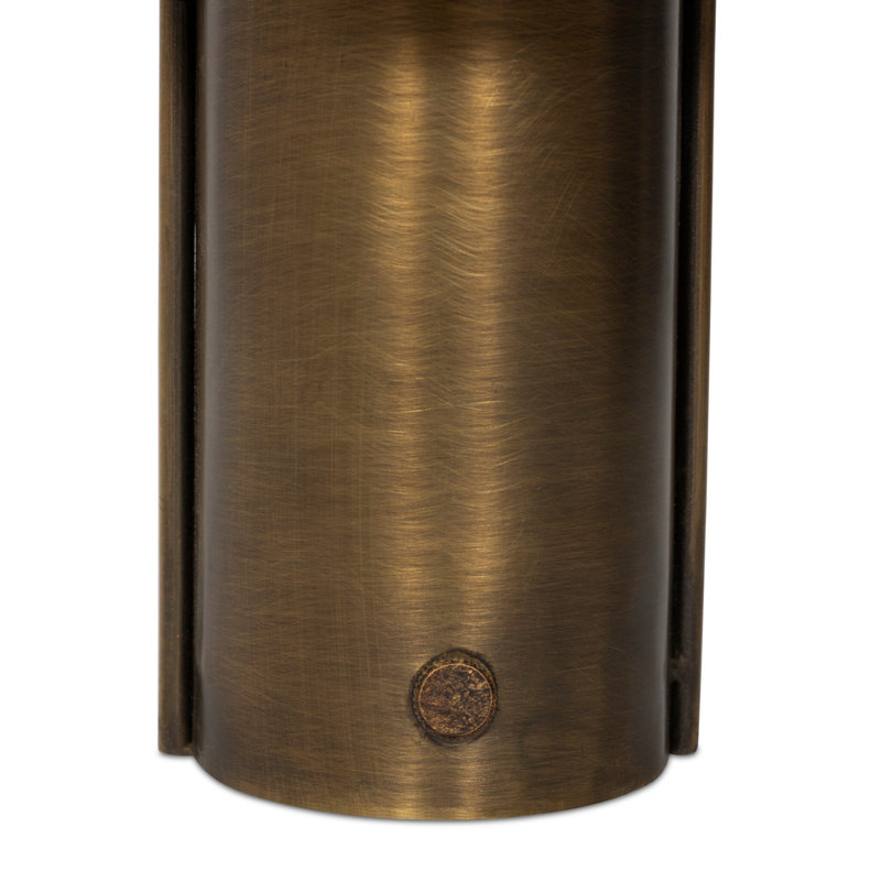 Kivo Table Lamp, Aged Antique Brass Iron