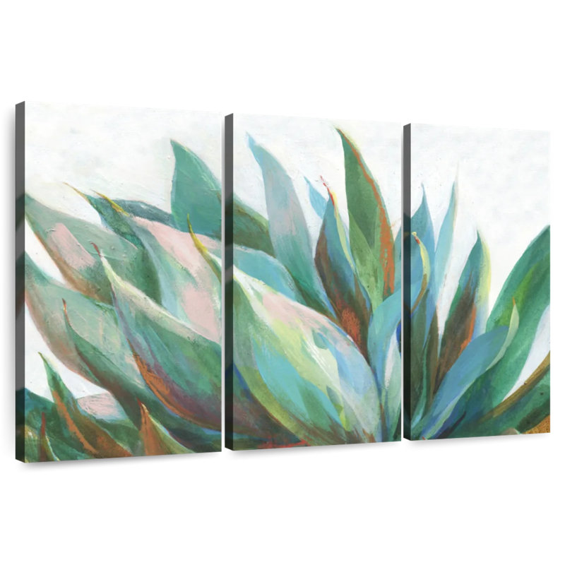 Harnek Vibrant Agave, 20" H x 33" W