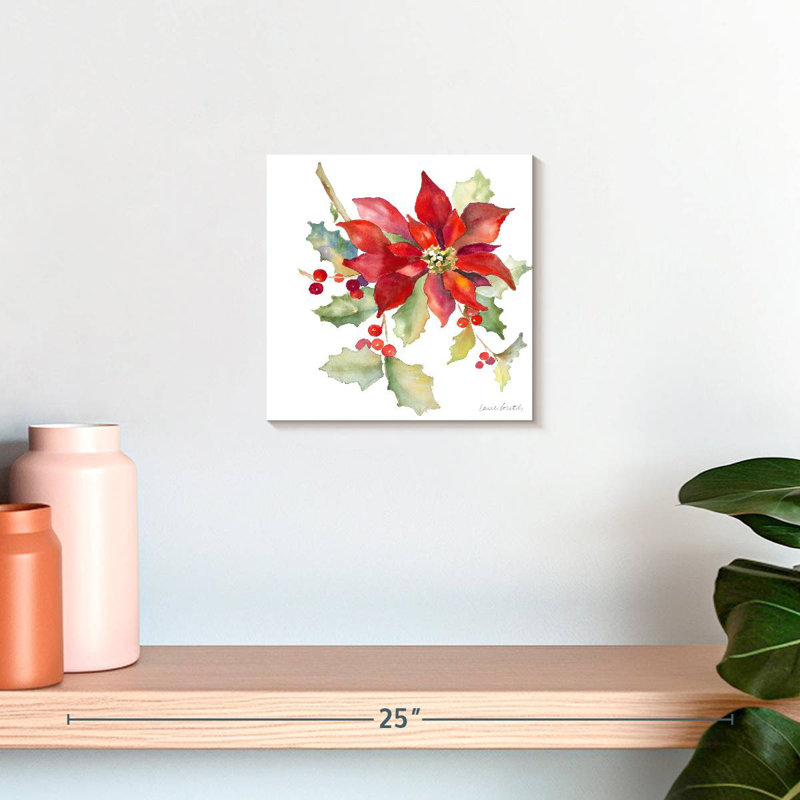 Harnek Poinsettias II, H 10 po x l 10 po