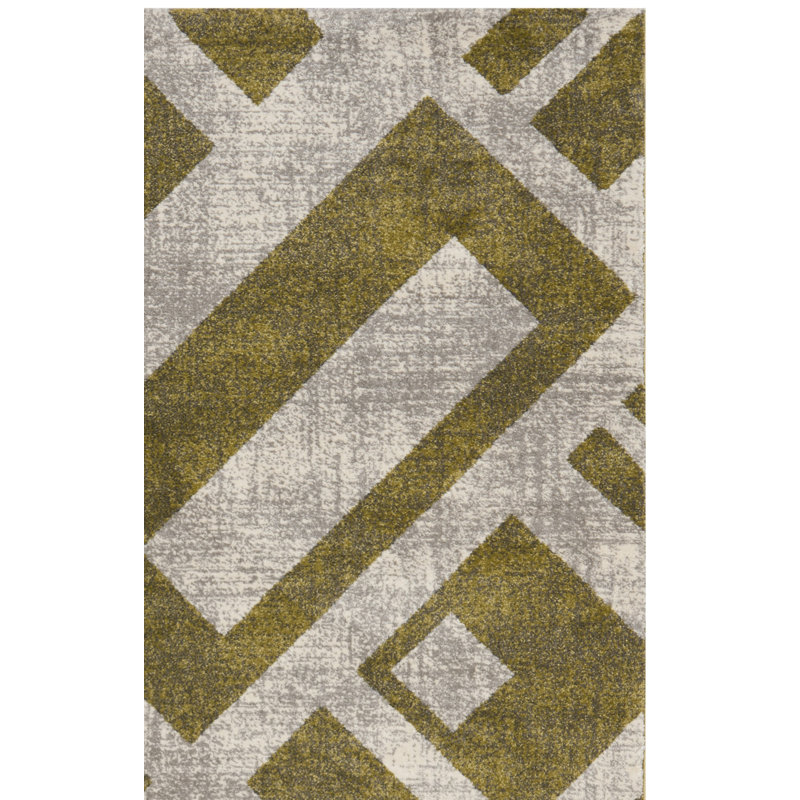 Shroyer Porcello Performance Geometric Rug, Rectangle 4' x 5'7"