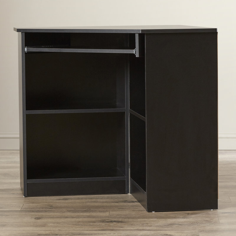 Frye Corner Computer Desk, Black