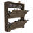 Shoe Rack, Superior Top, One Open Shelf, Two Extendable Shelves