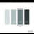 Nicole Miller Treillage Woven Room Darkening Blackout Hidden Tab/Rod Pocket Top Curtain Panel Pair-38042910-38042908