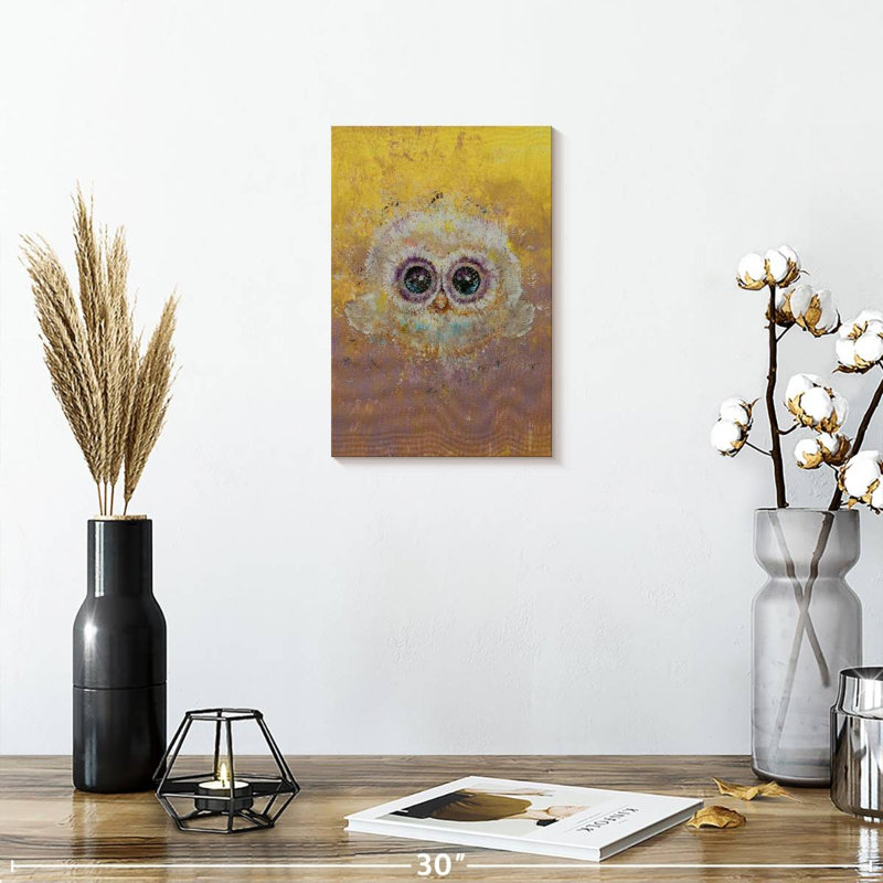 Brampt Hoot, 12" H x 8" W