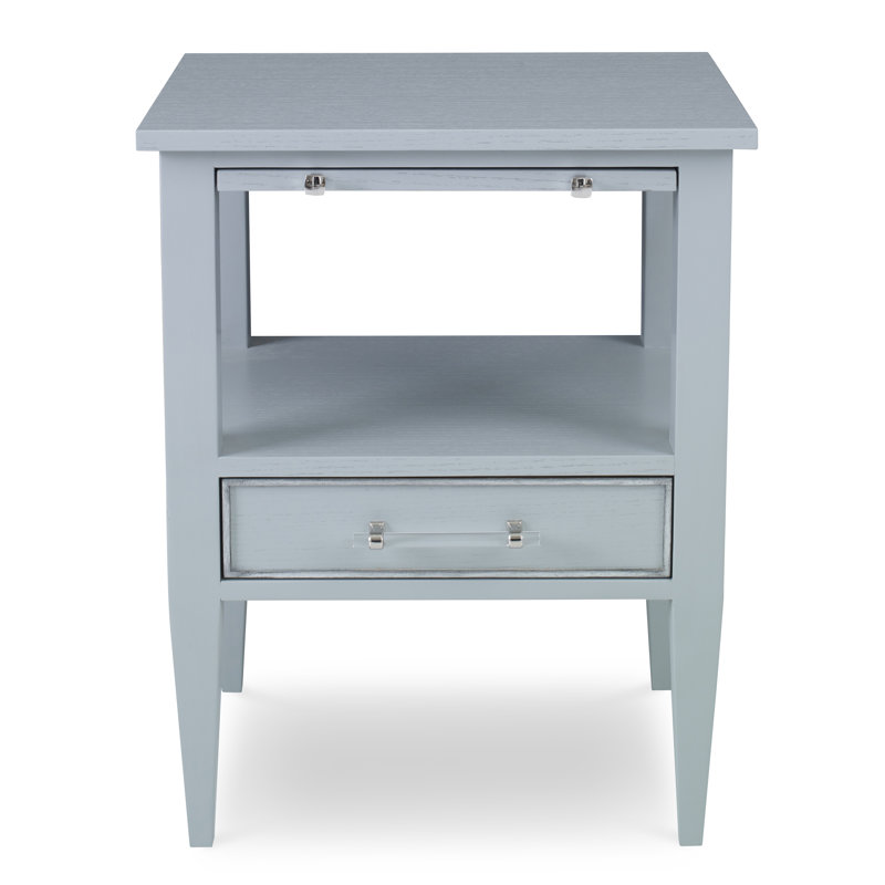 Camille 1 - Drawer Solid Wood Nightstand