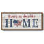 No Place Like Home - Toile encadrée