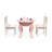 Doll Plaid Table & Chair Set