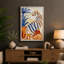 Zebra And Palms Boho - Print-136723507-136723506