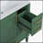 30 " W Freestanding Standard Free Standing Single Double Single Vanity Bathroom Vanity With Ceramic Top-1252355189