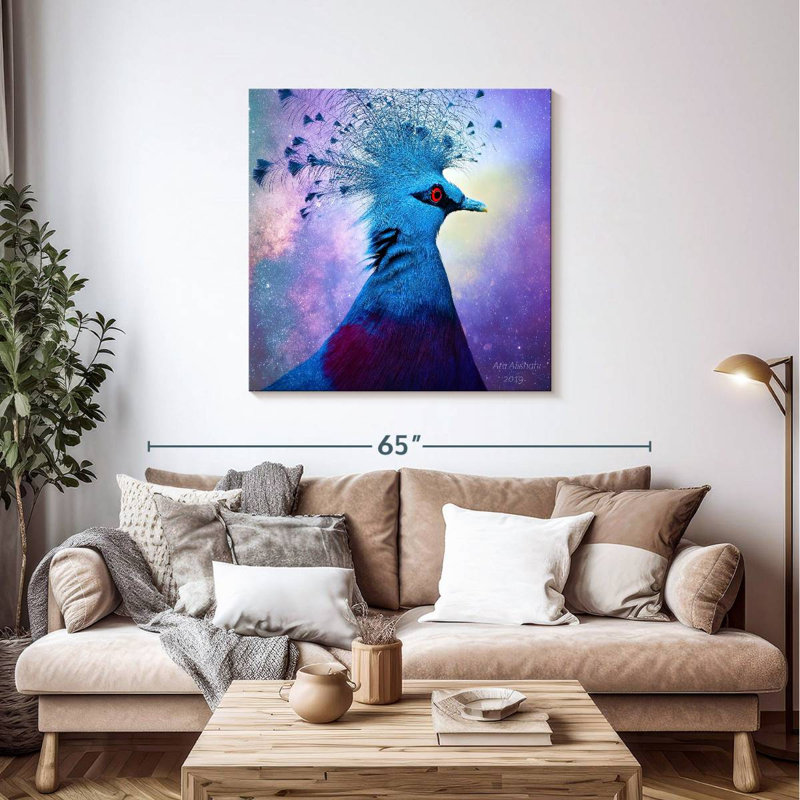 Brampt bel oiseau, H 39 po x l 39 po