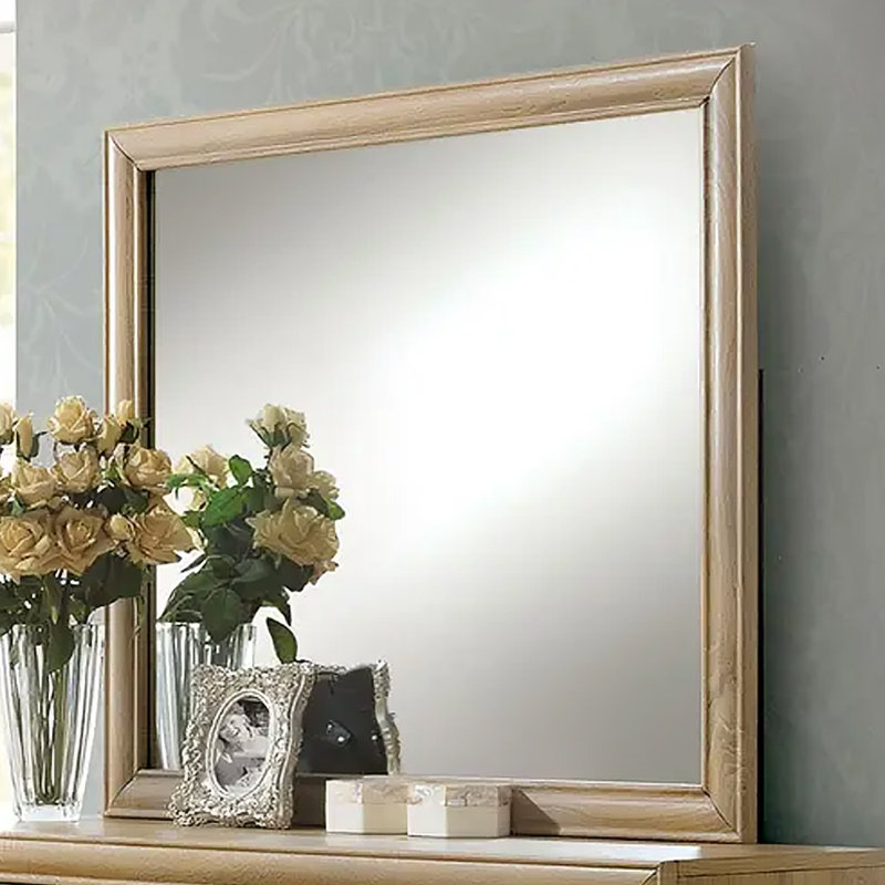 Miroir Leeba au fini naturel