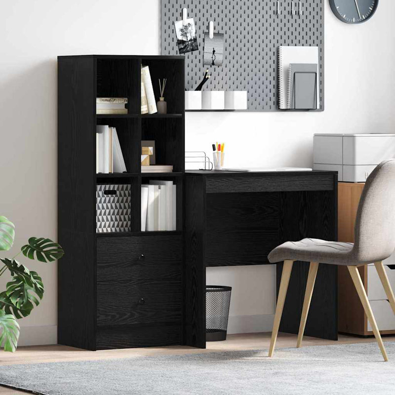 70cm Sideboard, Black Oak