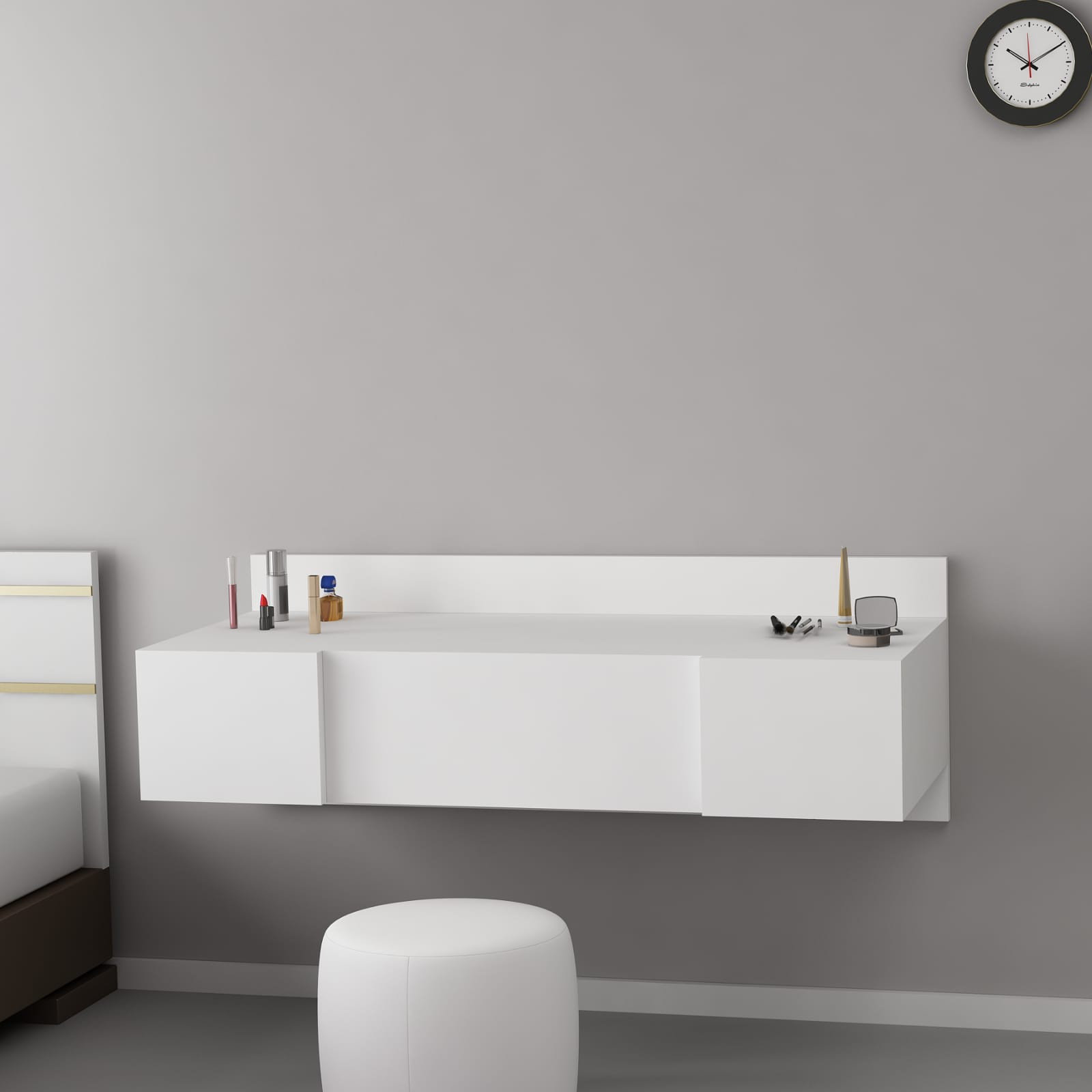 Elevate Your Space with a Wall Mounted Makeup Vanity