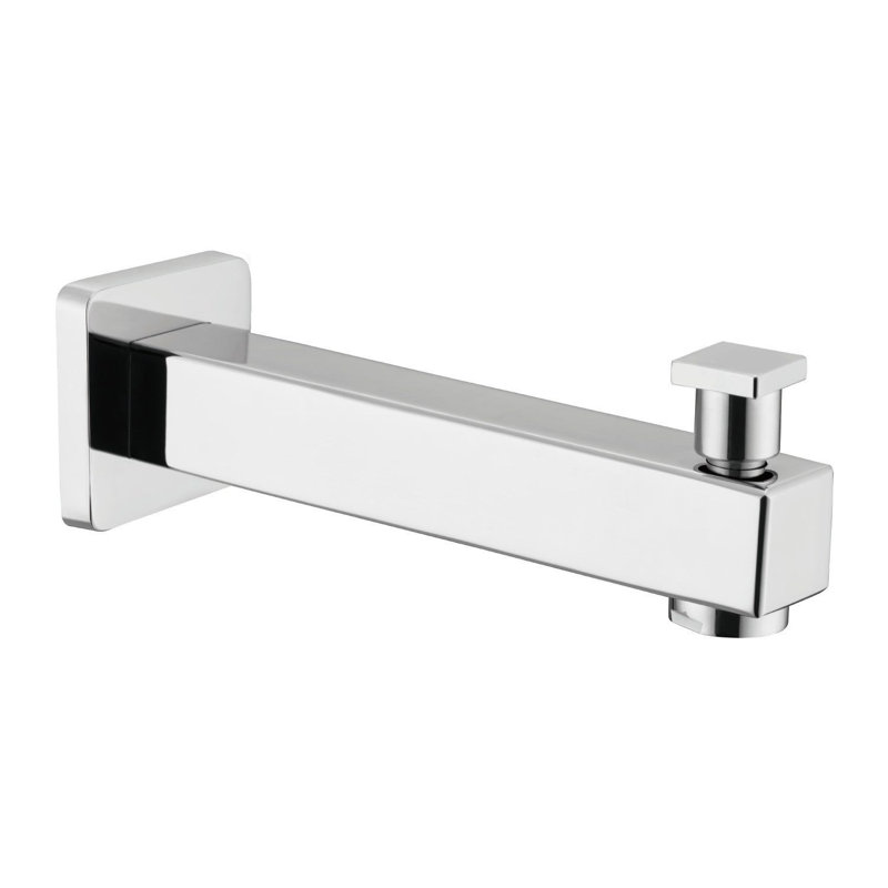 Robinet de salle de bain mural, Chrome