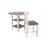 5-Pcs Counter Height Dining Set