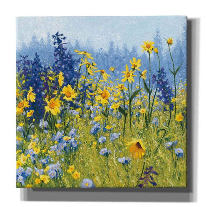 «Joyful in juillet III», reproduction d'art sur toile tendue