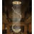 Glam Modern Led Crystal Chandelier