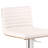 Acarlar Adjustable Height Swivel Faux Leather and Walnut Wood Bar Stool with Metal Base-1489120677-1489120675
