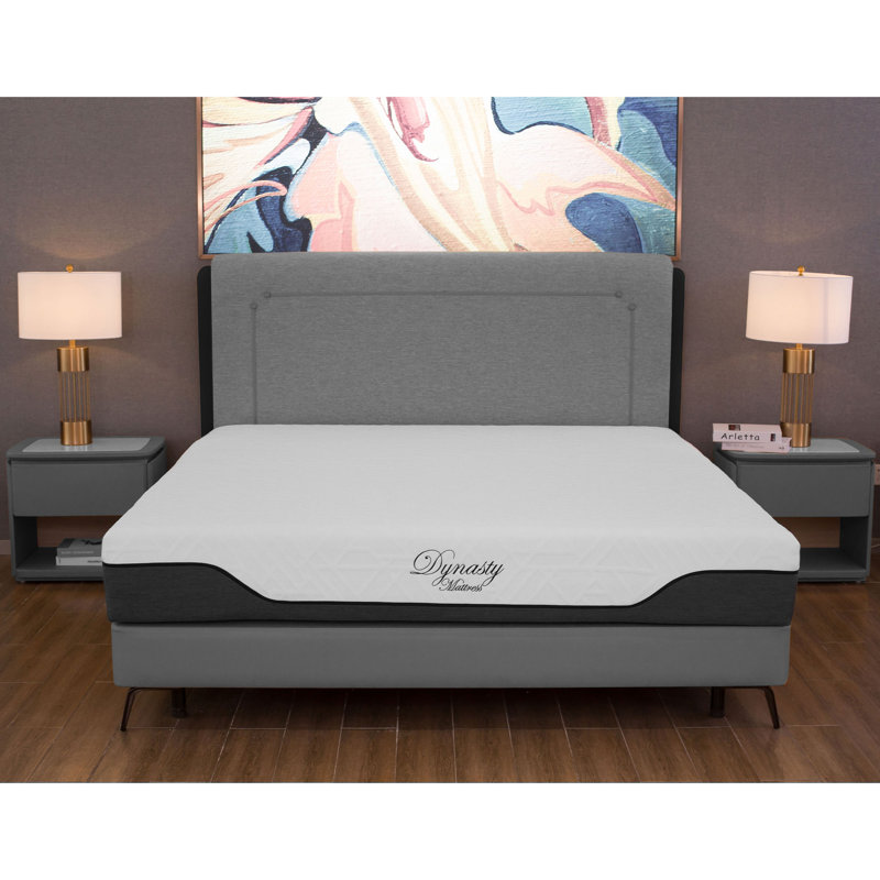 10'' Medium-Firm Gel Memory Foam Mattress, King
