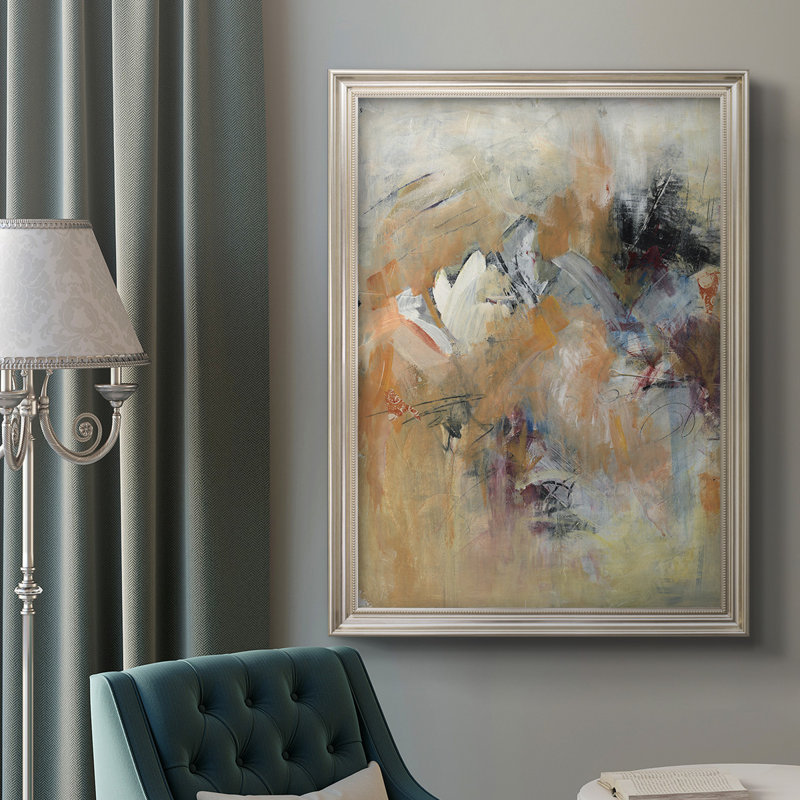 Frozen Spring I - Single Picture Frame Print on Canvas, 21" W x 25" H